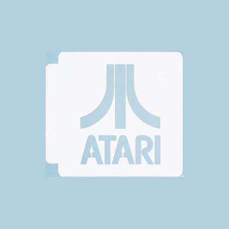 Atari Logo Stencil 100