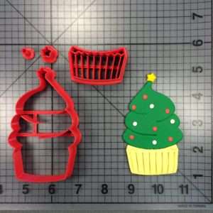 Christmas Cupcake 266-045 Cookie Cutter Set