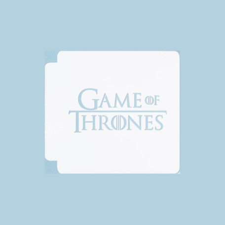 Game of Thrones Logo Stencil 100