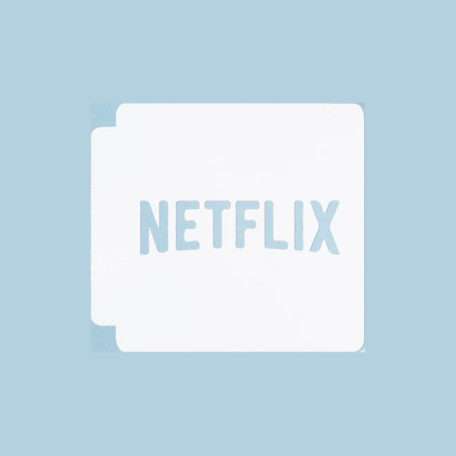 Netflix Logo Stencil 100