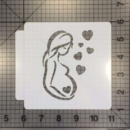 Pregnant Woman 783-A158 Stencil