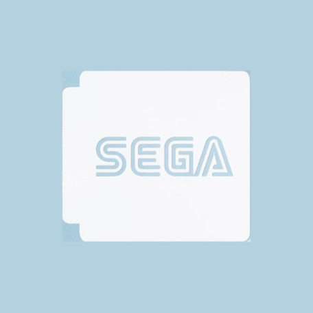 Sega Logo Stencil 100