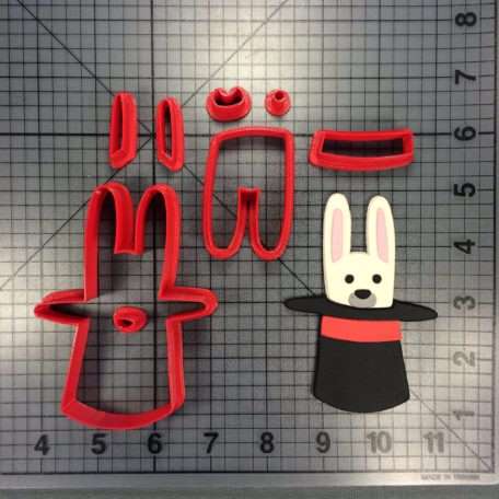 Bunny in a Hat 266-095 Cookie Cutter Set