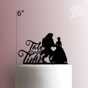 Beauty And The Beast 225-025 Cake Topper