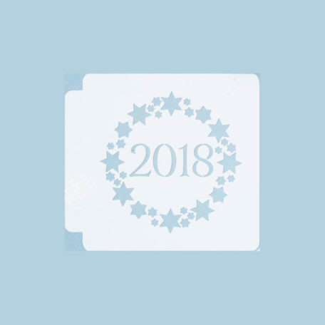 New Years 2018 783-151 Stencil