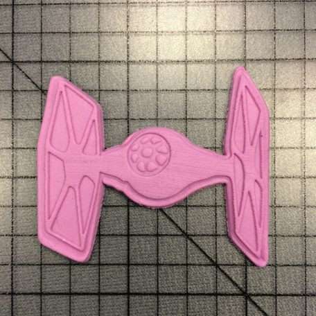 Star Wars - Tie Fighter 227-001 Cookie Cutter and Stamp Embossed (1)