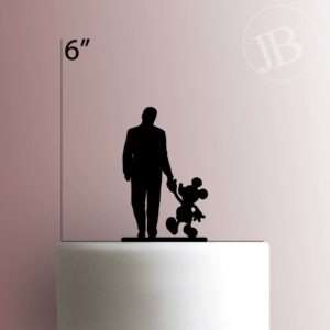 Walt and Mickey 225-107 Cake Topper