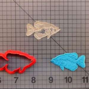Fish 227-066 Cookie Cutter and Stamp Embossed (1)
