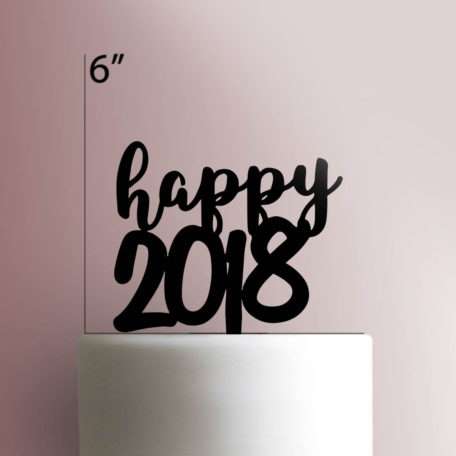 New Year 2018 225-101 Cake Topper
