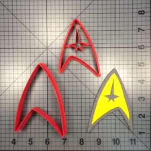 Star Trek - Command Insignia 266-275 Cookie Cutter Set
