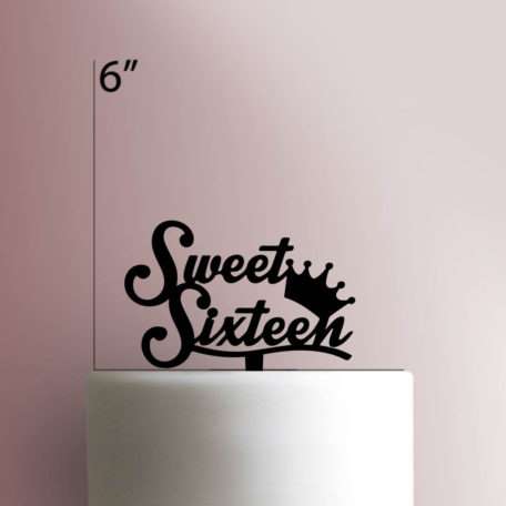 Sweet Sixteen 225-093 Cake Topper