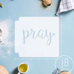 Pray 783-628 Stencil