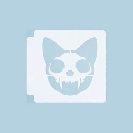 Cat Skull 783-711 Stencil