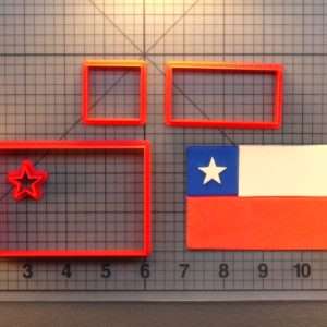 Chile Flag 266-431 Cookie Cutter Set