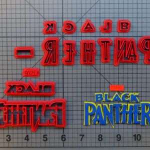 Black Panther Logo 266-611 Cookie Cutter Set