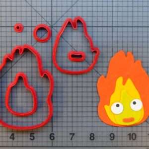 Howl's Moving Castle-Calcifer 266-609 Cookie Cutter Set