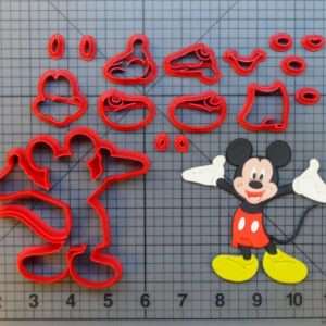 Mickey Mouse Body 266-616 Cookie Cutter Set