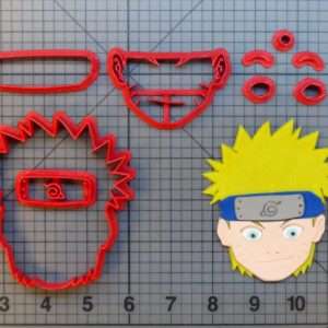 Naruto 227-536 Cookie Cutter and Acrylic Stamp | JB Cookie Cutters