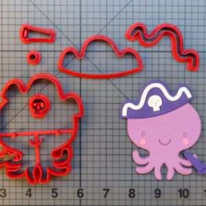 Pirate Octopus 266-769 Cookie Cutter Set