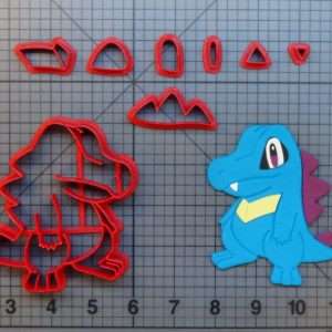 Pokemon - Totodile 266-734 Cookie Cutter Set