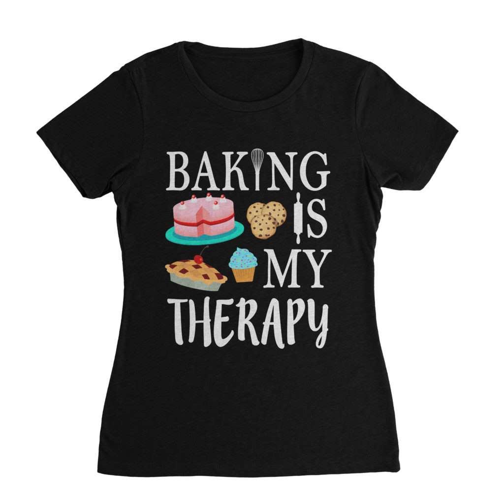 Baking Is My Therapy Shirt | JB Cookie Cutters
