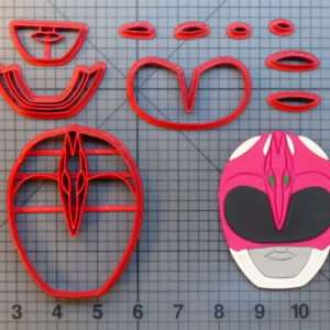 Mighty Morphin' Power Rangers - Pink Ranger 266-884 Cookie Cutter Set
