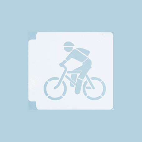 Bicycle Cyclist 783-793 Stencil