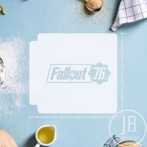 Fallout 76 Logo 783-892 Stencil
