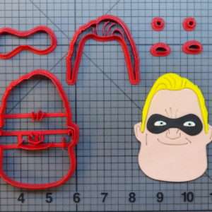 The Incredibles - Robert Parr 266-935 Cookie Cutter Set