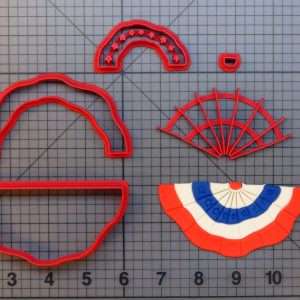 USA Bunting Flag 266-979 Cookie Cutter Set