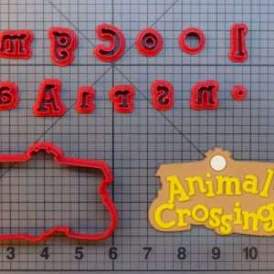 Animal Crossing Logo 266-A141 Cookie Cutter Set