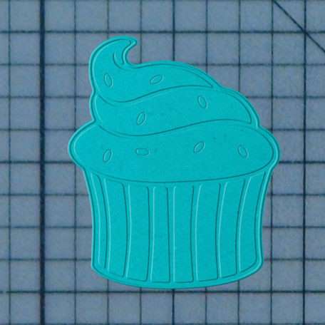 Cupcake 227-290 Cookie Cutter and Stamp