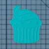 Cupcake 227-290 Cookie Cutter and Acrylic Stamp