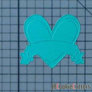 Heart Banner 227-313 Cookie Cutter and Stamp