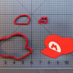 Super Mario - Mario's Hat 266-A054 Cookie Cutter Set
