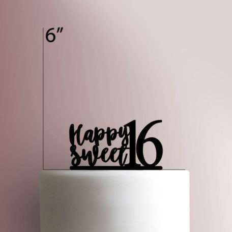 Happy Sweet 16 225-441 Cake Topper