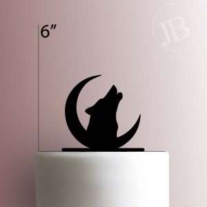 Howling Wolf Moon 225-371 Cake Topper