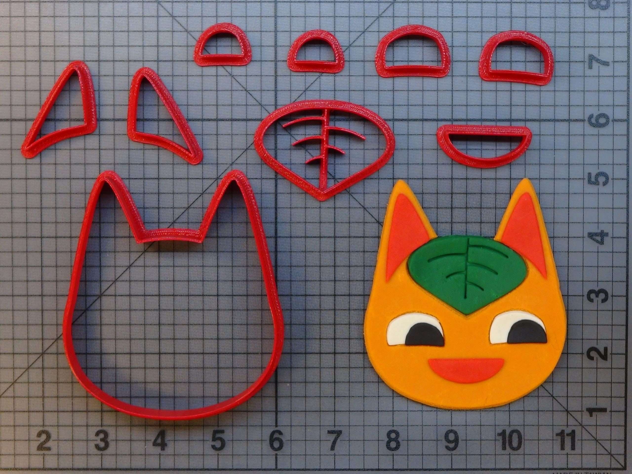 Animal Crossing-Tangy 266-A296 Cookie Cutter Set | JB Cookie Cutters