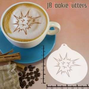Boom 263-012 Latte Art Stencil