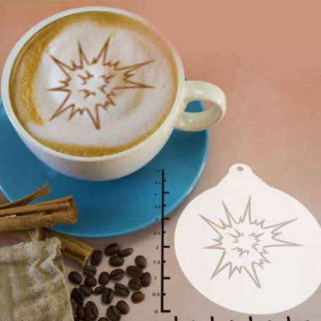 Boom 263-012 Latte Art Stencil