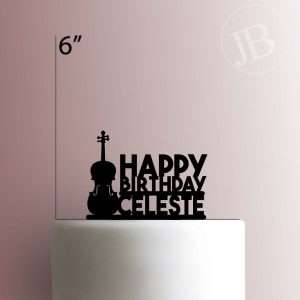 Custom Cello Birthday 225-462 Cake Topper