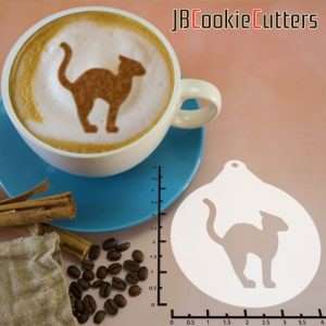 Halloween - Cat 263-024 Latte Art Stencil