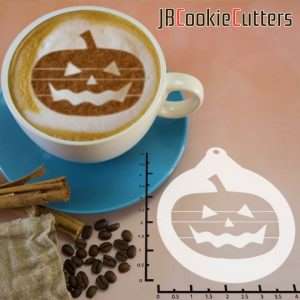 Halloween - Jack O' Lantern 263-041 Coffee Stencil