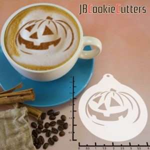 Halloween - Jack O' Lantern 263-044 Latte Art Stencil