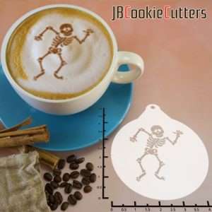 Halloween - Skeleton 263-046 Latte Art Stencil