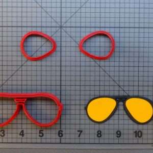 Sunglasses 266-A235 Cookie Cutter Set