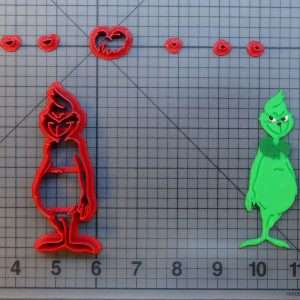 The Grinch 266-A239 Cookie Cutter Set