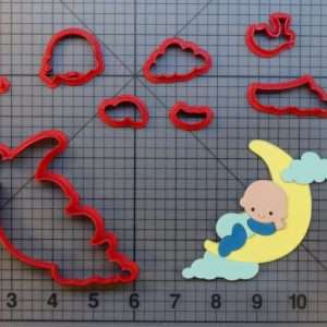 Baby Moon 266-A371 Cookie Cutter Set