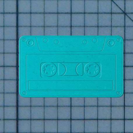 Cassette Tape 227-427 Cookie Cutter and Stamp