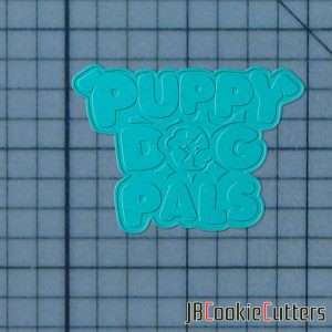 Disney - Puppy Dog Pals Logo 227- 491 Cookie Cutter and Stamp